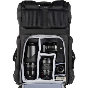 ThinkTank FocusPoint Rolltop Kamera Sırt Çantası (Asphalt Black, 22 L) - Thumbnail