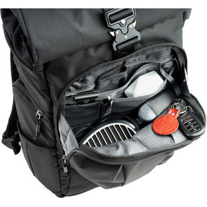 ThinkTank FocusPoint Rolltop Kamera Sırt Çantası (Asphalt Black, 22 L) - Thumbnail