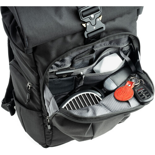 ThinkTank FocusPoint Rolltop Kamera Sırt Çantası (Asphalt Black, 22 L)