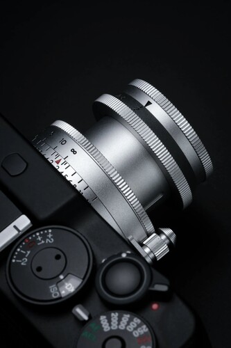 Thypoch Eureka 50mm f/2 Lite Katlanabilir Manuel Lens (Leica M, Alüminyum)