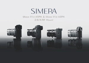 Thypoch Simera 28mm f/1.4 ASPH Full Frame Manuel Lens (Sony E, Siyah) - Thumbnail