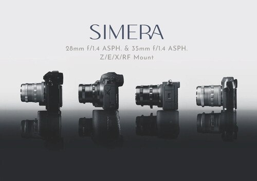 Thypoch Simera 35mm f/1.4 ASPH Full Frame Manuel Lens (Sony E, Siyah)