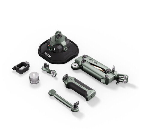 Tilta HDA-T15-C-FG Hydra Alien Mini Araba Montaj Sistemi DJI Action 3/4 DJI Pocket 3 Insta360 X4/X3 ve Khronos Ecosystem'li iPhone ile Uyumlu