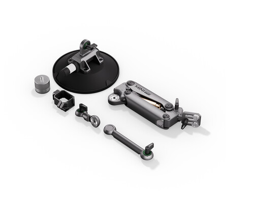 Tilta HDA-T15-TG Hydra Alien Mini Araba Montaj Sistemi DJI Action 3/4 DJI Pocket 3 Insta360 X4/X3 ve Khronos Ecosystem'li iPhone ile Uyumlu