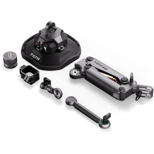 Tilta Hydra Alien Mini Araç Montaj Sistemi Elektronik Suction Cup Kiti (Titanyum Gri)