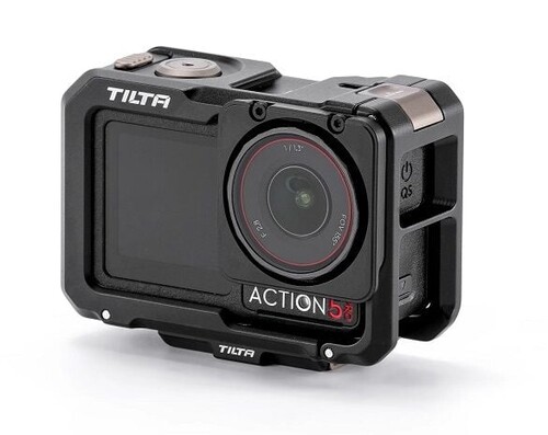Tilta TA-T72-A-B DJI Osmo Action 3-4 ve 5 Pro Kamera Kafesi