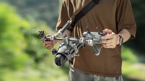 Tilta TA-T86-A-TW DJI Mavic 4 Pro için El Tipi Destek Sistemi – Titanyum Beyaz