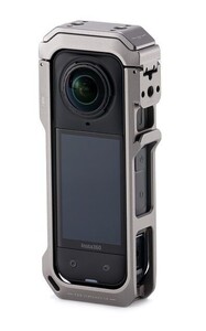 TİLTA - Tilta TA-T90-FCC-TG Insta360 X5 için Tam Kamera Kafesi – Titanyum Gri