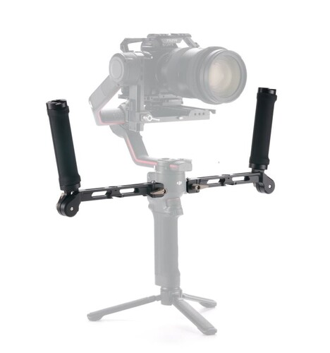 Tilta TGA-DHB2 DJI Ronin RS2 RSC2 RS3 RS3 Pro için Çift EL Tutamağı