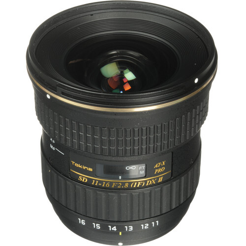 Tokina 11-16mm f/2.8 AT-X Pro DX II Lens (Nikon F)