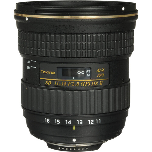 Tokina 11-16mm f/2.8 AT-X Pro DX II Lens (Nikon F)