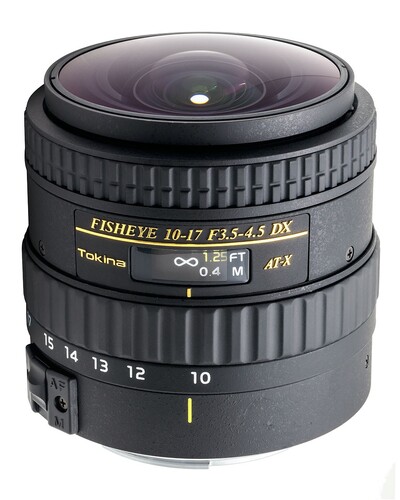 Tokina AF 10-17mm F3.5 - 4.5 ATX NH Lens (Nikon F)