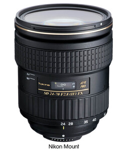 Tokina AT-X 24-70mm f/2.8 Pro FX Lens (Canon EF) - Thumbnail