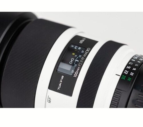 Tokina ATX-i 100mm f/2.8 FF Macro Plus Lens (Nikon F / Beyaz)