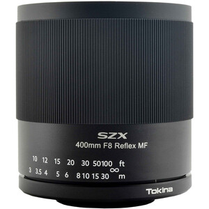 Tokina SZX SUPER TELE 400mm F8 Reflex MF (Canon EF) - Thumbnail