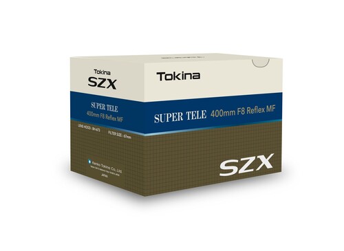 Tokina SZX SUPER TELE 400mm F8 Reflex MF (Canon EF)