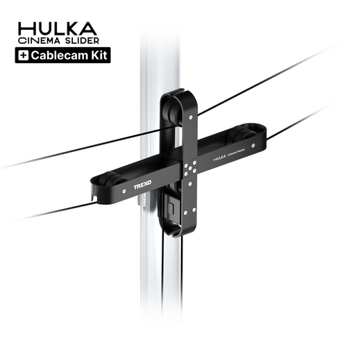 Trexo Hulka Cable Cam Modülü Cinema Slider için Havai Hat Taşıyıcı Kiti