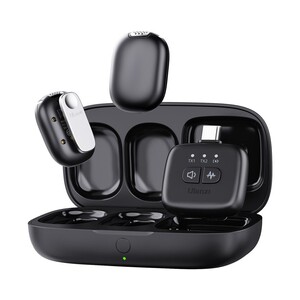 ULANZI - Ulanzi A30 Tiny 2 Kişilik Mikrofon Seti - Siyah