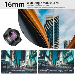 Ulanzi CL-005 16mm Geniş Açılı Profeyonel Telefon Lensi - Thumbnail