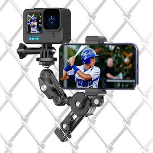 Ulanzi CM010 Aksiyon Kamera ve Cep Telefonu için Futbol Halısaha Tel Montaj Aparatı - Thumbnail