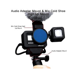 Ulanzi G8-5 Gopro Hero 8 Vlog Case Metal Çerçeve - Thumbnail