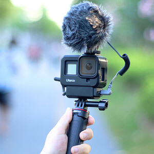 Ulanzi G8-9 Gopro Hero 8 Vlog Case Plastik Çerçeve - Thumbnail