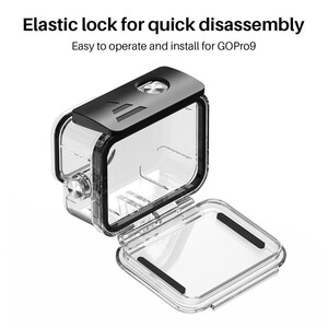 Ulanzi G9-7 Gopro Hero 9 Black Su Geçirmez Housing - Thumbnail