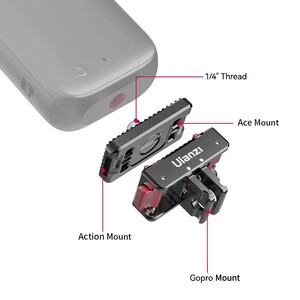 Ulanzi IN-01 Aksiyon Kameraları İçin Manyetik Hızlı Çıkarma Montajı - Thumbnail