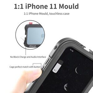 Ulanzi Iphone 11 Pro Metal Vlog Çerçeve - Thumbnail