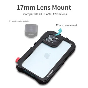 Ulanzi Iphone 11 Pro Metal Vlog Çerçeve - Thumbnail