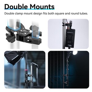 Ulanzi LC01 Işık Standı İçin Super Clamp - Thumbnail