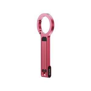 Ulanzi MA30 Karabinerli Manyetik Telefon Tripodu Magenta - M056 - Thumbnail