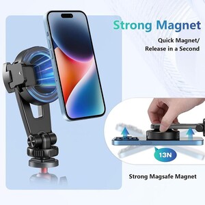 Ulanzi MA47 2 in 1 Manyetik Telefon Tutucu Stand - Thumbnail