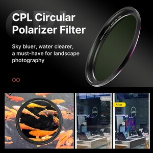 Ulanzi MagFilter CPL Circular Polarizer Filtre - Thumbnail