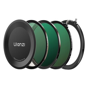 ULANZI - Ulanzi MF01 72mm 3-7 Stop VND & CPL & Black Mist Manyetik Hibrit Filtre Seti