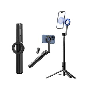 Ulanzi MG-003 Pro Uzatılabilir Manyetik Telefon Selfie Tripod - M003B - Thumbnail