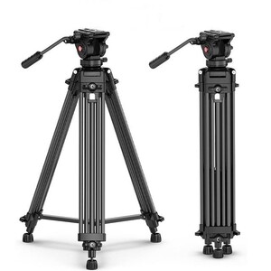 Ulanzi MT-81 Alüminyum 360° Ball Head Kafa Video Tripod - Thumbnail