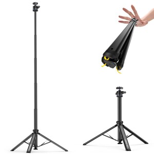 Ulanzi - Ulanzi MT93 160cm Otomatik Açılır Uka Ball Head Quick Release Alüminyum Tripod - T202