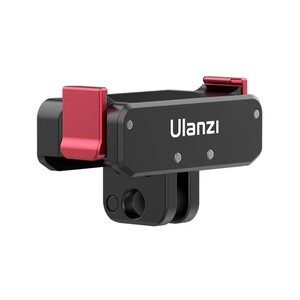 Ulanzi OA-11 Osmo Action 3/4/5 Uyumlu Manyetik Katlanabilir Çift Bağlantı Aparatı 2843A - Thumbnail