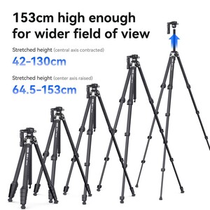 Ulanzi OMBRA Claw Quick Release Teleprompter Carbon Fiber Tripod - Thumbnail