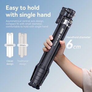 Ulanzi OMBRA Claw Quick Release Teleprompter Carbon Fiber Tripod - Thumbnail