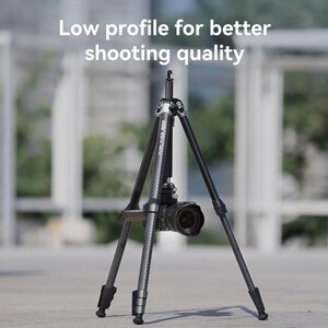 Ulanzi OMBRA Claw Quick Release Teleprompter Carbon Fiber Tripod - Thumbnail