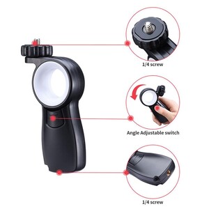 Ulanzi ST-Q7 Kit Vlog Monopod El Grip - Thumbnail