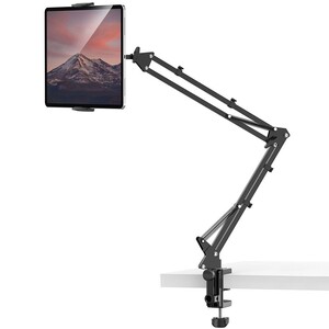 Ulanzi T2 Çift Kollu Mikrofon Telefon ve Tablet Masa Standı - Thumbnail