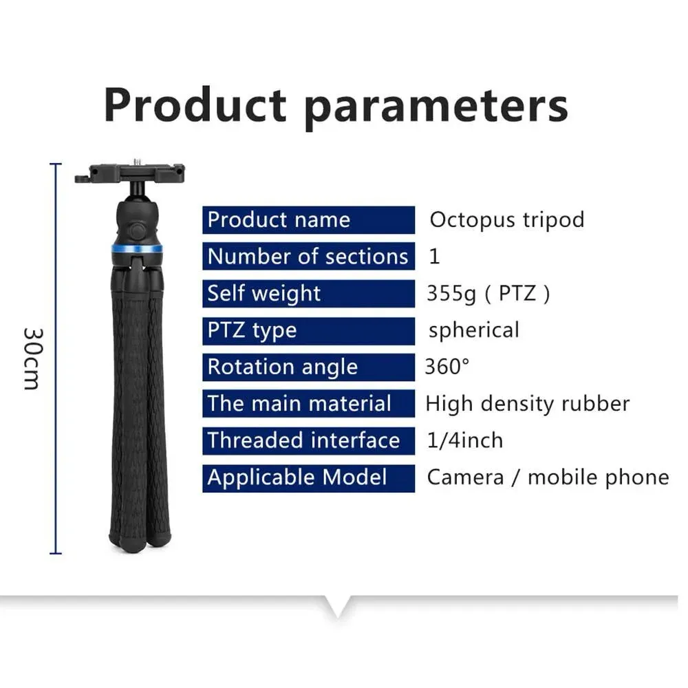 Ulanzi TT20S Top Kafa Esnek Masaüstü Tripod - Thumbnail