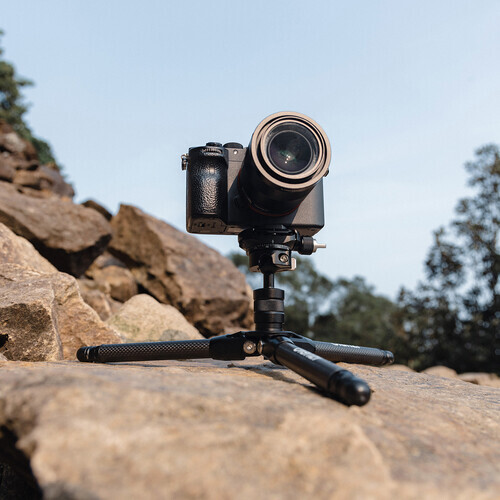 Ulanzi TT35 Carbon Fiber Yürüyüş Çubuğu Tripod Seti