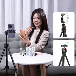Ulanzi TT51 Alüminyum Alaşımlı Taşınabilir Tripod T089GBB1 - Thumbnail