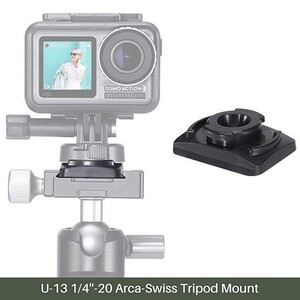 Ulanzi U-13 Dji Osmo Action Tripod Plate - Thumbnail