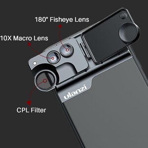 Ulanzi U-lens Iphone 11 Çoklu Profesyonel Lens - Thumbnail
