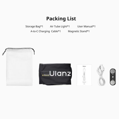 Ulanzi UA20 Taşınabilir Air Tube Işık L110